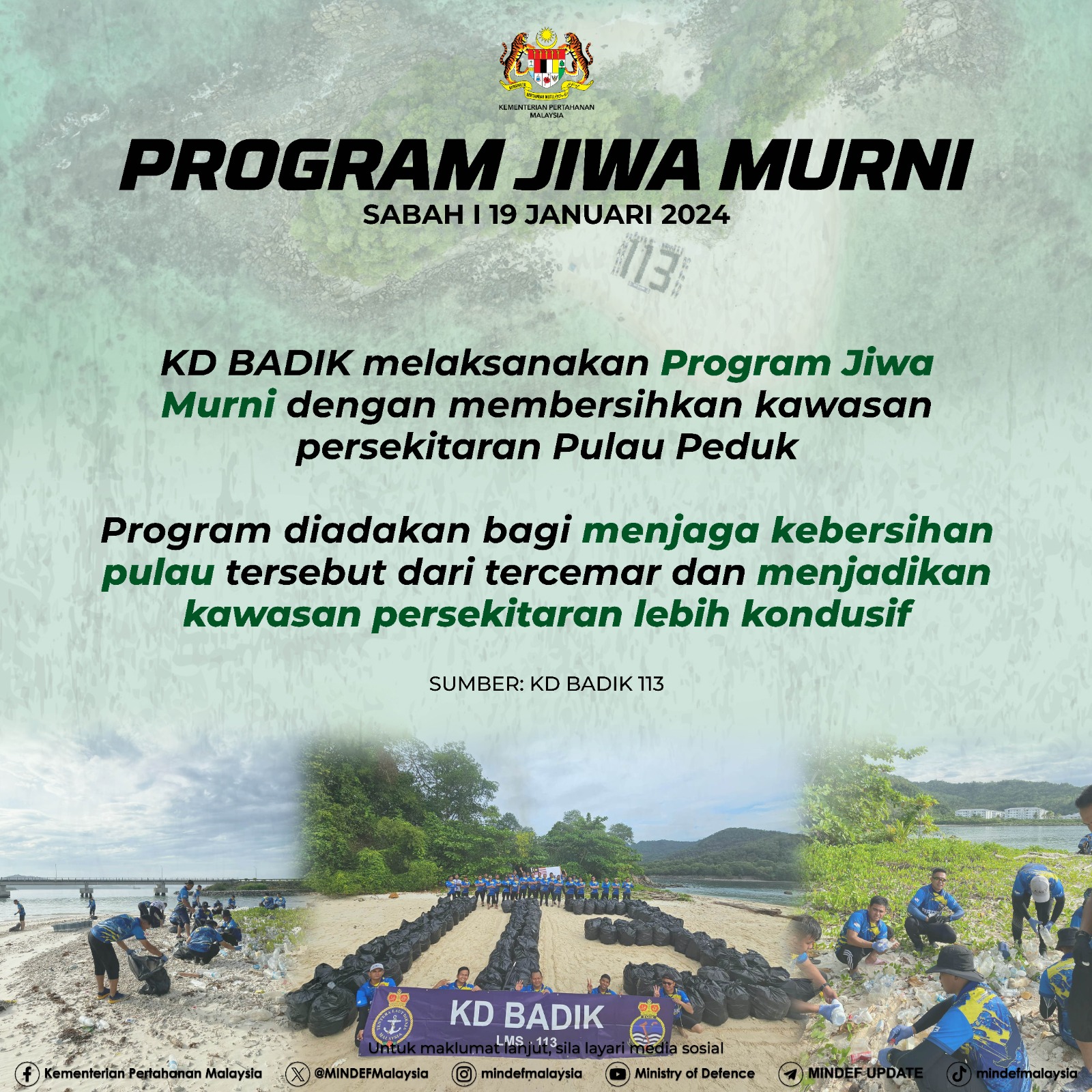 Program Jiwa Murni, Sabah | 19 Januari 2024