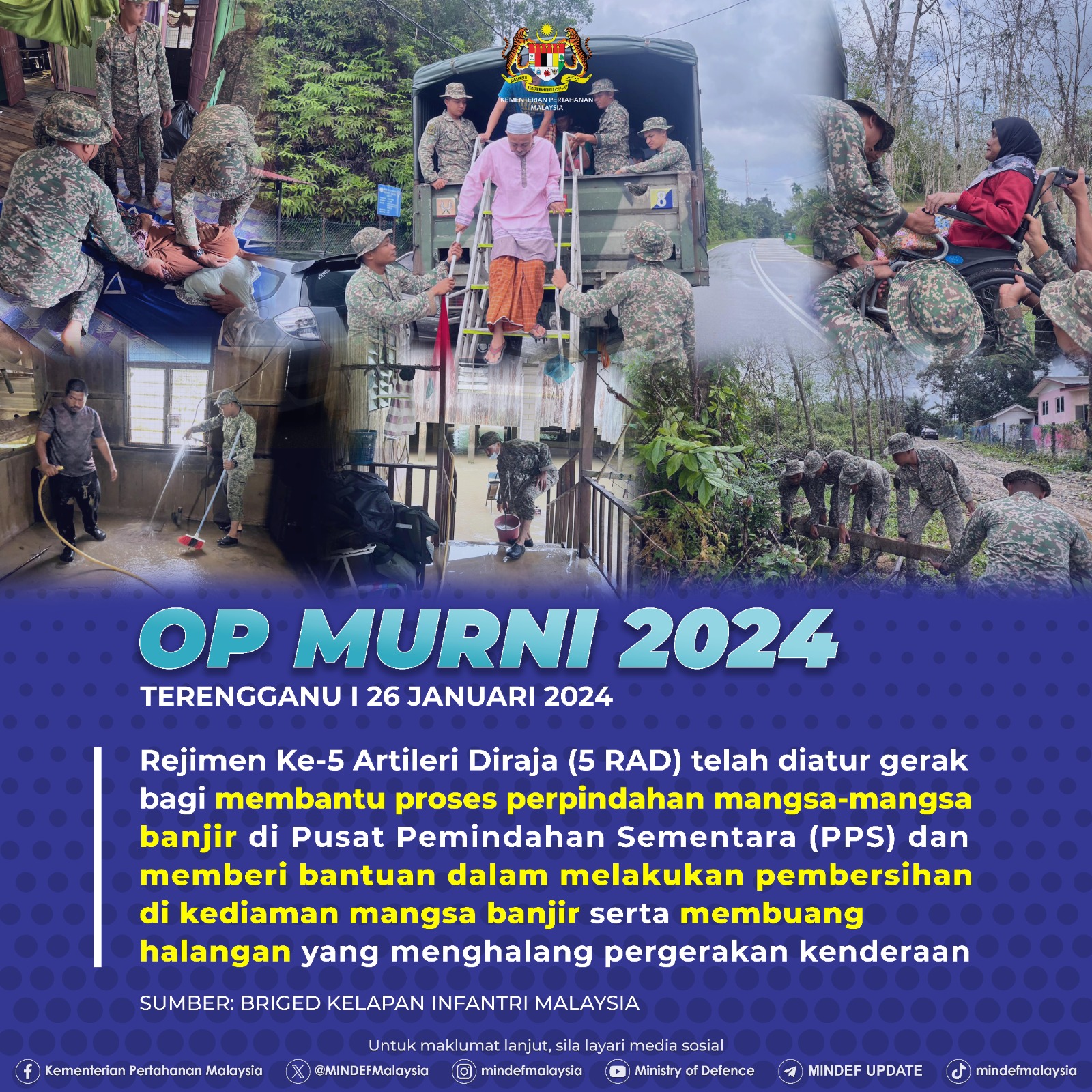 OP Murni 2024, Terengganu | 26 Januari 2024