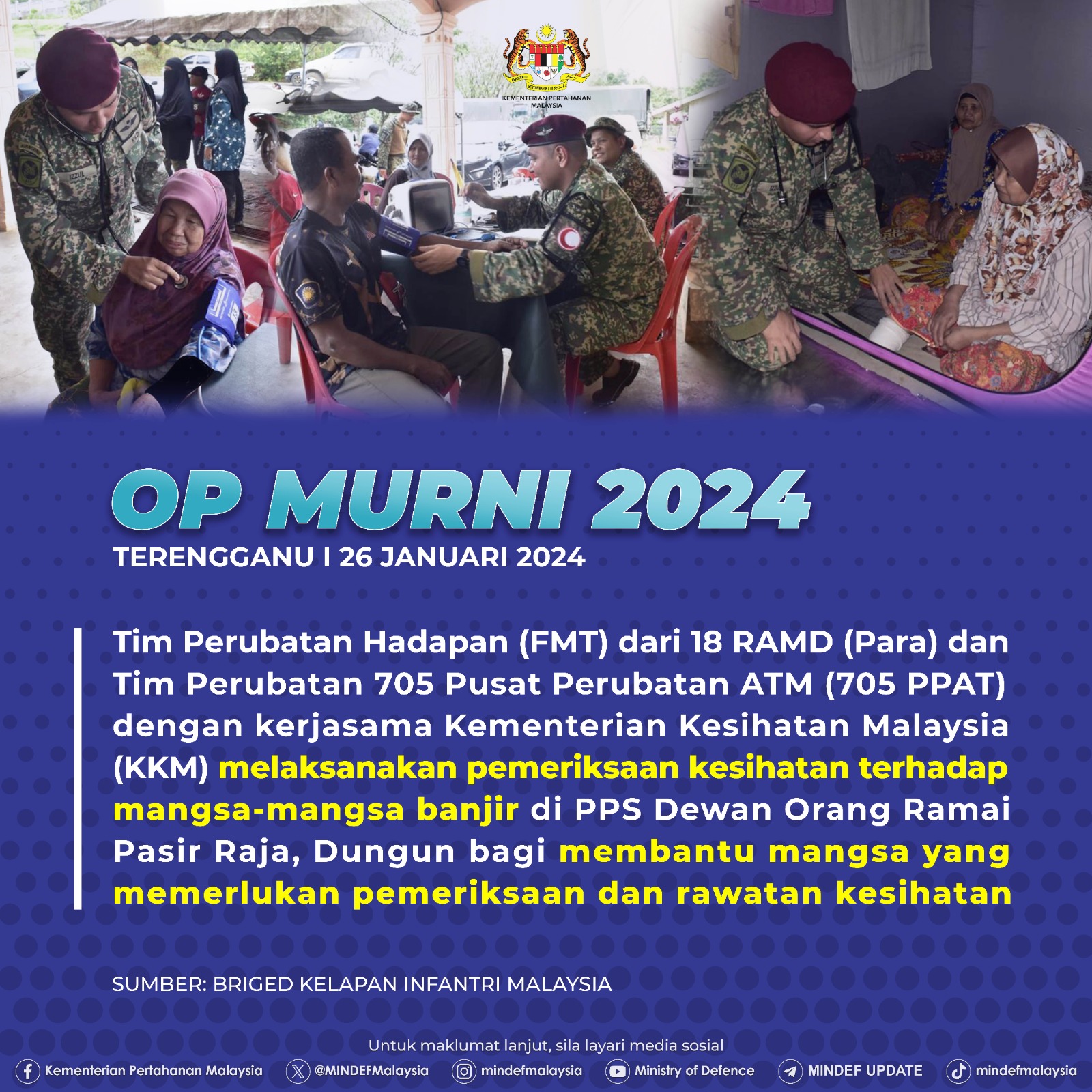 OP Murni 2024, Terengganu | 26 Januari 2024