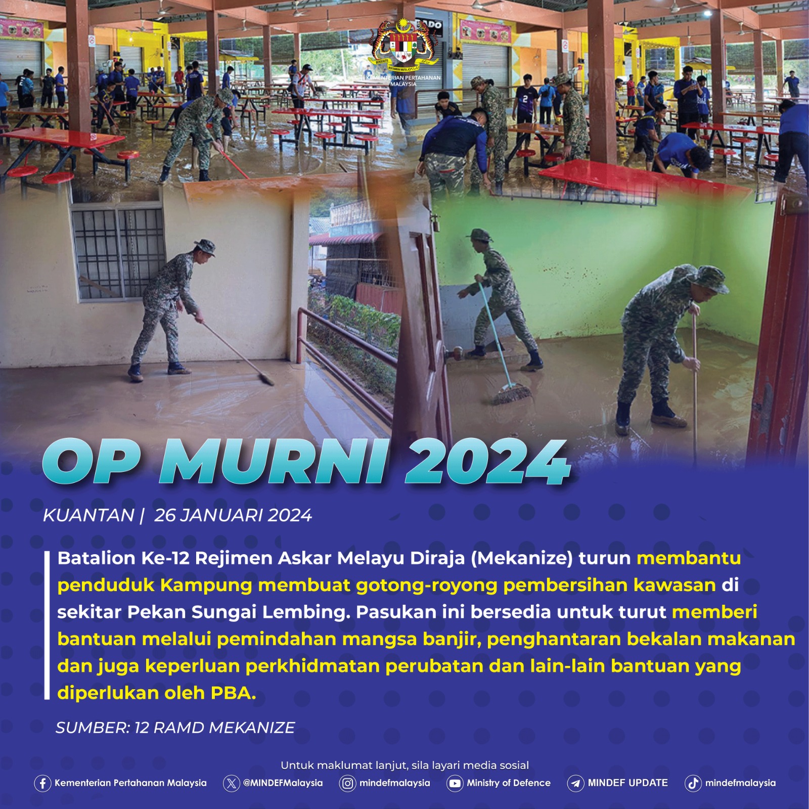 OP Murni 2024, Kuantan | 26 Januari 2024