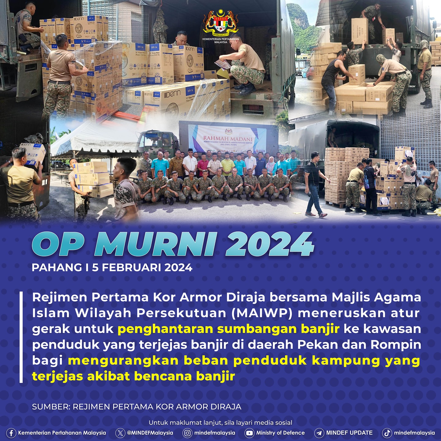 OP Murni 2024, Pahang | 5 Februari 2024