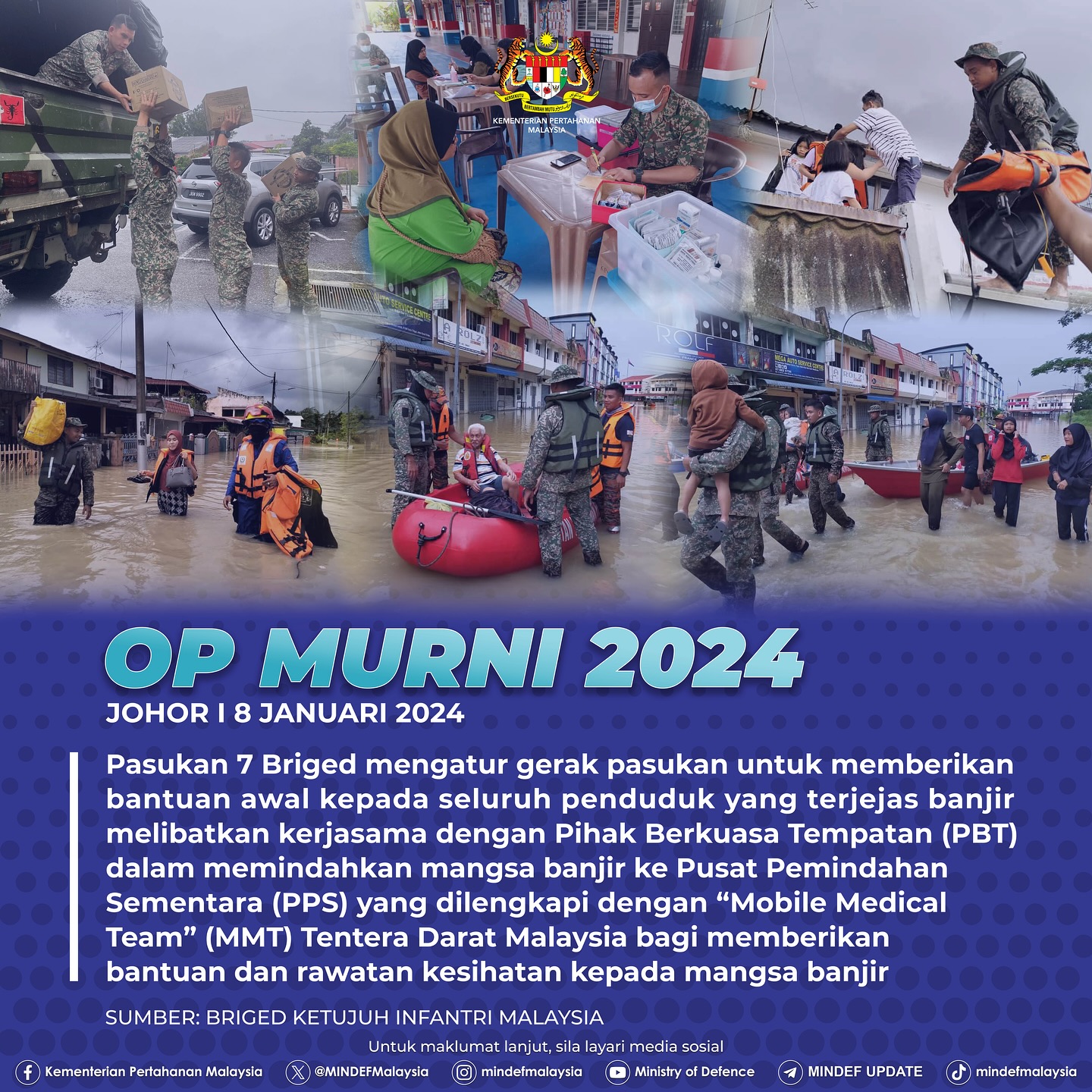 OP Murni 2024, Johor | 8 Januari 2024