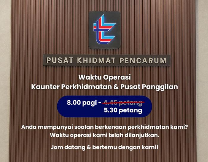 Kaunter Perkhidmatan & Pusat Panggilan LTAT